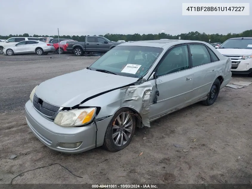 2001 Toyota Avalon Xls VIN: 4T1BF28B61U147227 Lot: 40441081