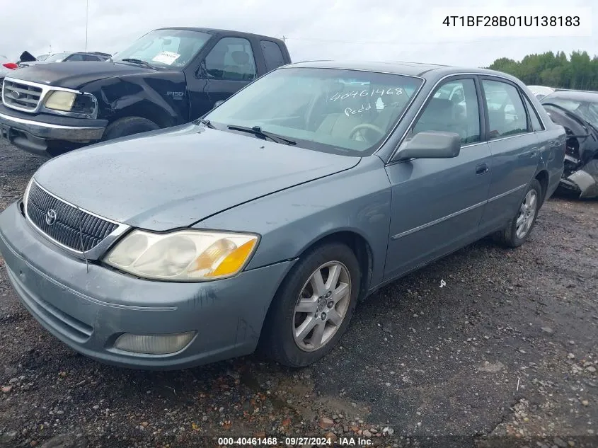 4T1BF28B01U138183 2001 Toyota Avalon Xls