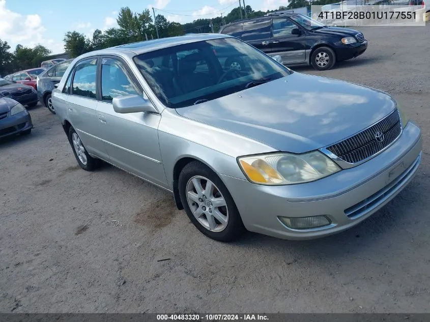 2001 Toyota Avalon Xls VIN: 4T1BF28B01U177551 Lot: 40483320