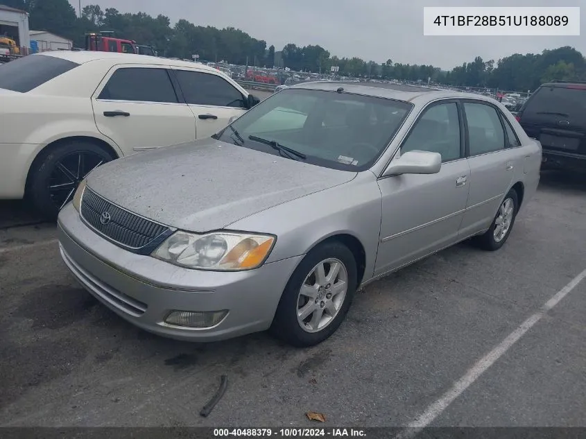 2001 Toyota Avalon Xls VIN: 4T1BF28B51U188089 Lot: 40488379