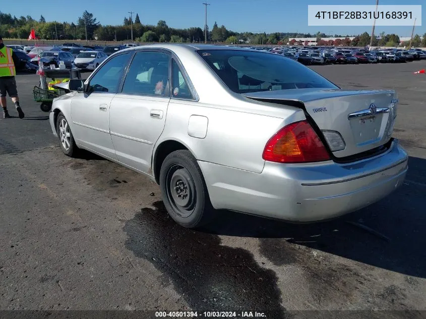 2001 Toyota Avalon Xls VIN: 4T1BF28B31U168391 Lot: 40501394