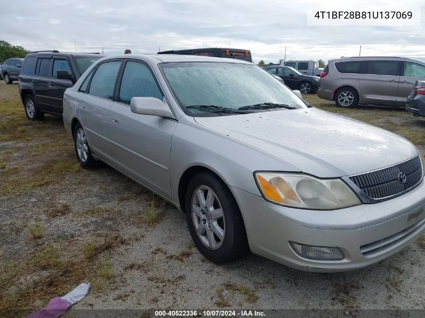 4T1BF28B81U137069 2001 Toyota Avalon Xl/Xls