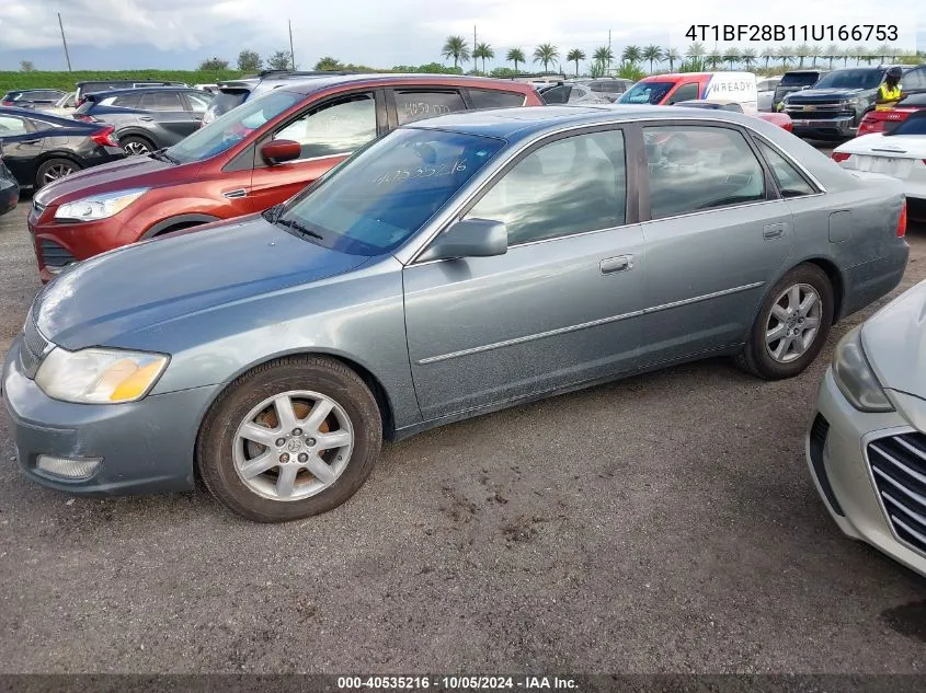 2001 Toyota Avalon Xl/Xls VIN: 4T1BF28B11U166753 Lot: 40535216