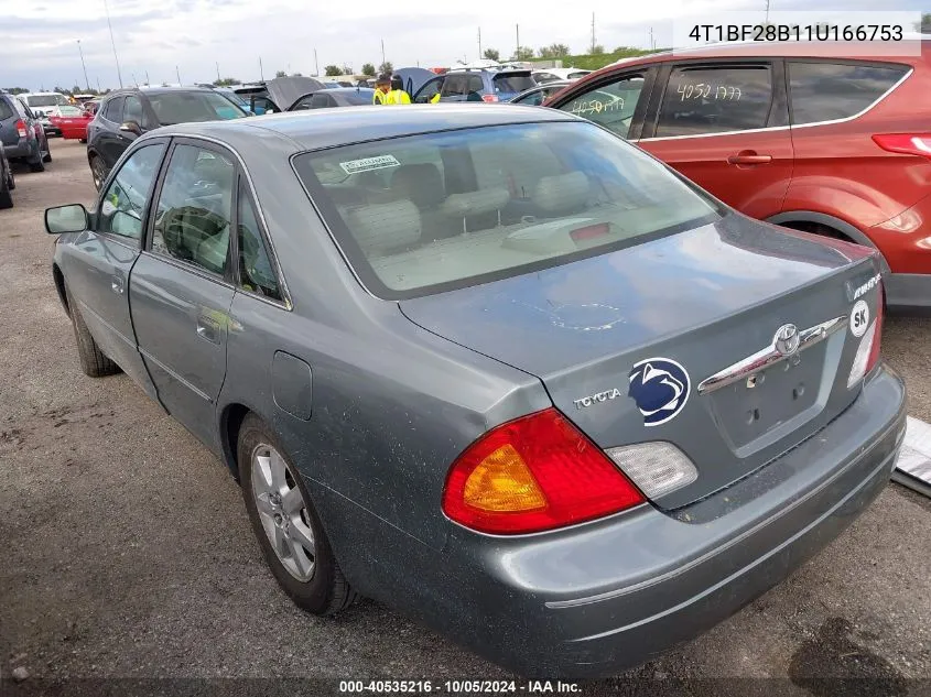 2001 Toyota Avalon Xl/Xls VIN: 4T1BF28B11U166753 Lot: 40535216