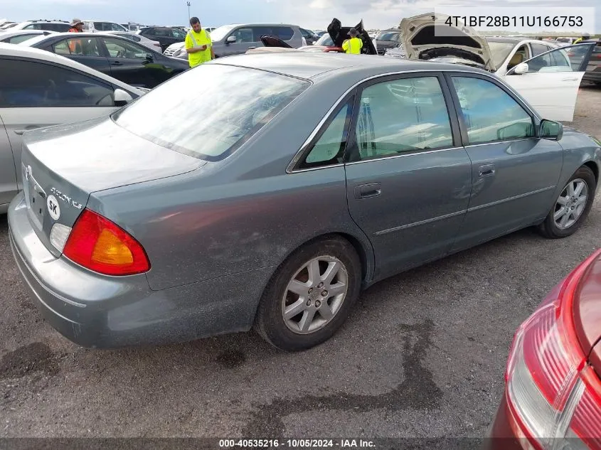 2001 Toyota Avalon Xl/Xls VIN: 4T1BF28B11U166753 Lot: 40535216