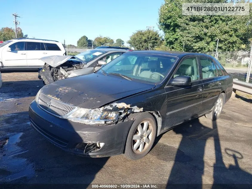 2001 Toyota Avalon Xls VIN: 4T1BF28B01U122775 Lot: 40565602