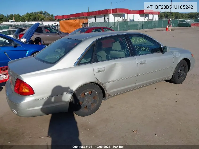 4T1BF28B51U185242 2001 Toyota Avalon Xl