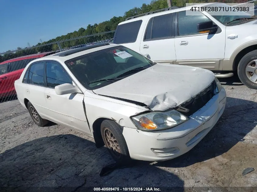 2001 Toyota Avalon Xl VIN: 4T1BF28B71U129383 Lot: 40589475