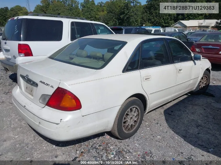 2001 Toyota Avalon Xl VIN: 4T1BF28B71U129383 Lot: 40589475