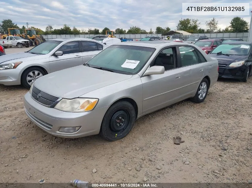 4T1BF28B61U132985 2001 Toyota Avalon Xls