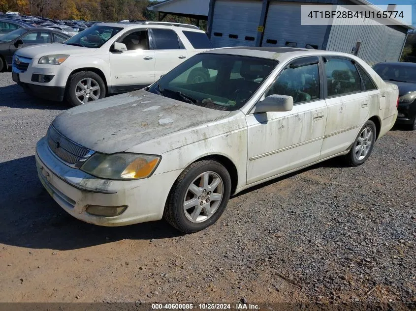 2001 Toyota Avalon Xls VIN: 4T1BF28B41U165774 Lot: 40600085