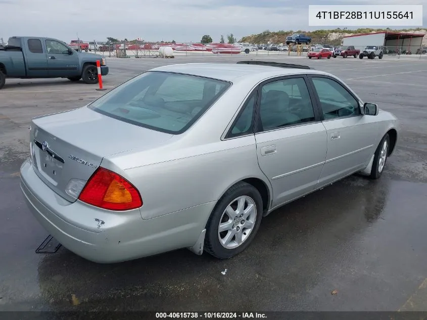 2001 Toyota Avalon Xls VIN: 4T1BF28B11U155641 Lot: 40615738