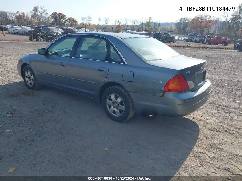 2001 Toyota Avalon Xl VIN: 4T1BF28B11U134479 Lot: 40716630