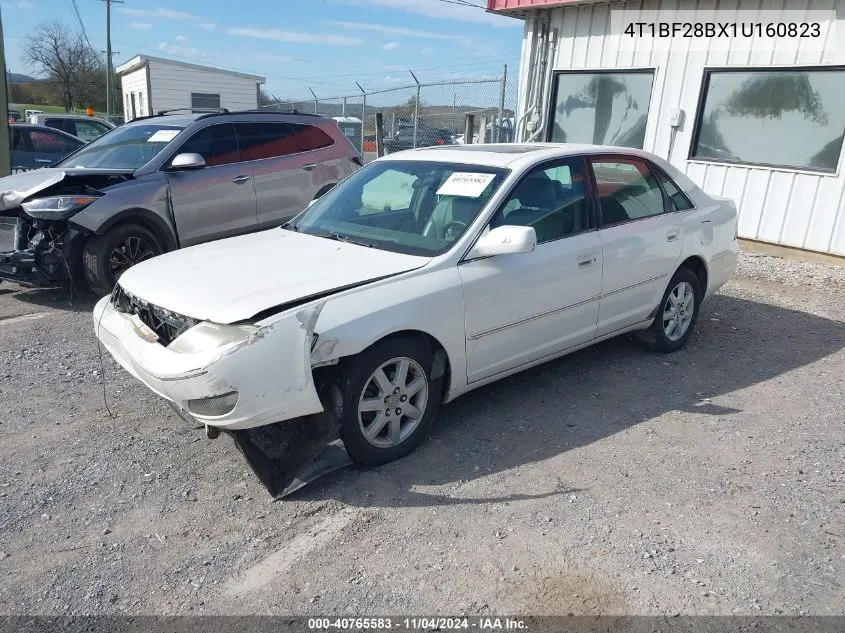 2001 Toyota Avalon Xls VIN: 4T1BF28BX1U160823 Lot: 40765583