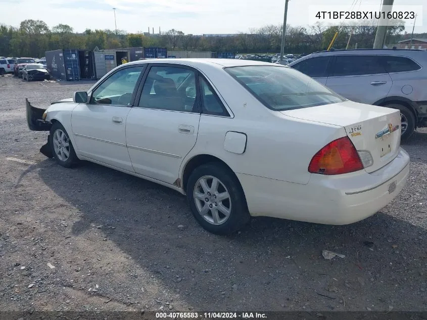 2001 Toyota Avalon Xls VIN: 4T1BF28BX1U160823 Lot: 40765583