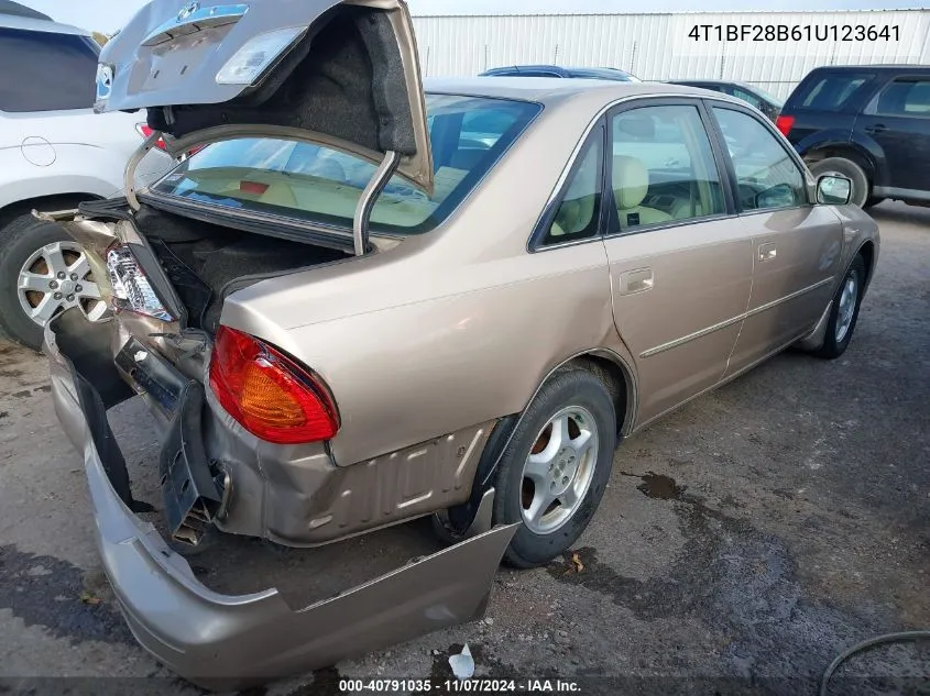 2001 Toyota Avalon Xl VIN: 4T1BF28B61U123641 Lot: 40791035