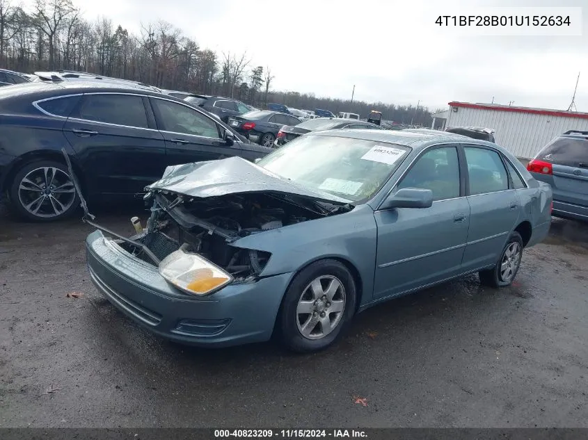 2001 Toyota Avalon Xl VIN: 4T1BF28B01U152634 Lot: 40823209