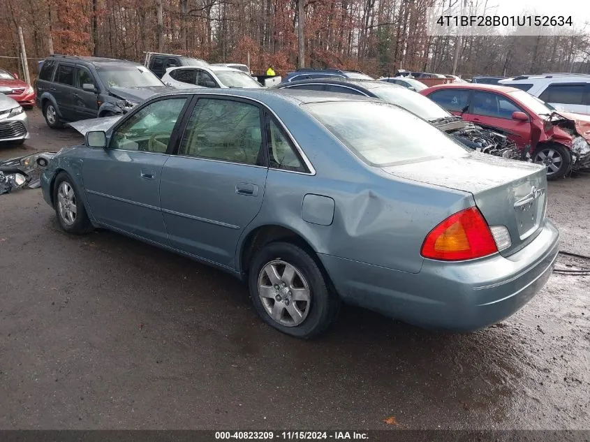 2001 Toyota Avalon Xl VIN: 4T1BF28B01U152634 Lot: 40823209