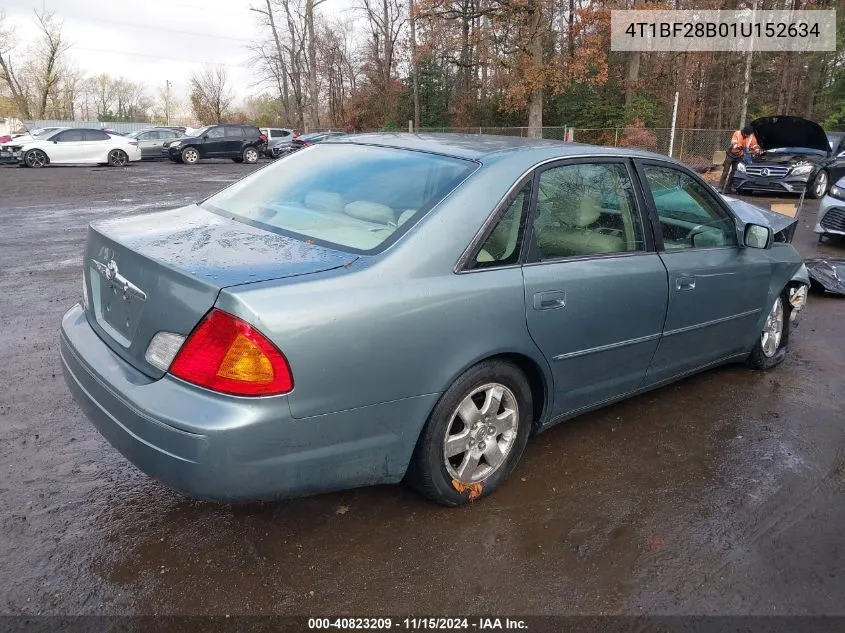 2001 Toyota Avalon Xl VIN: 4T1BF28B01U152634 Lot: 40823209