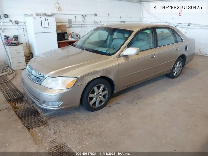 2001 Toyota Avalon Xls VIN: 4T1BF28B21U130425 Lot: 40837824