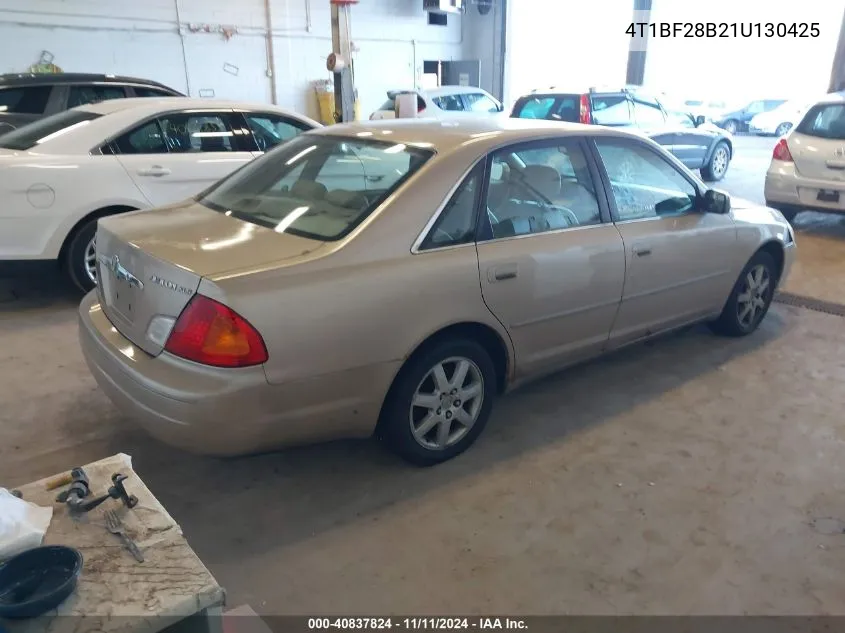 2001 Toyota Avalon Xls VIN: 4T1BF28B21U130425 Lot: 40837824