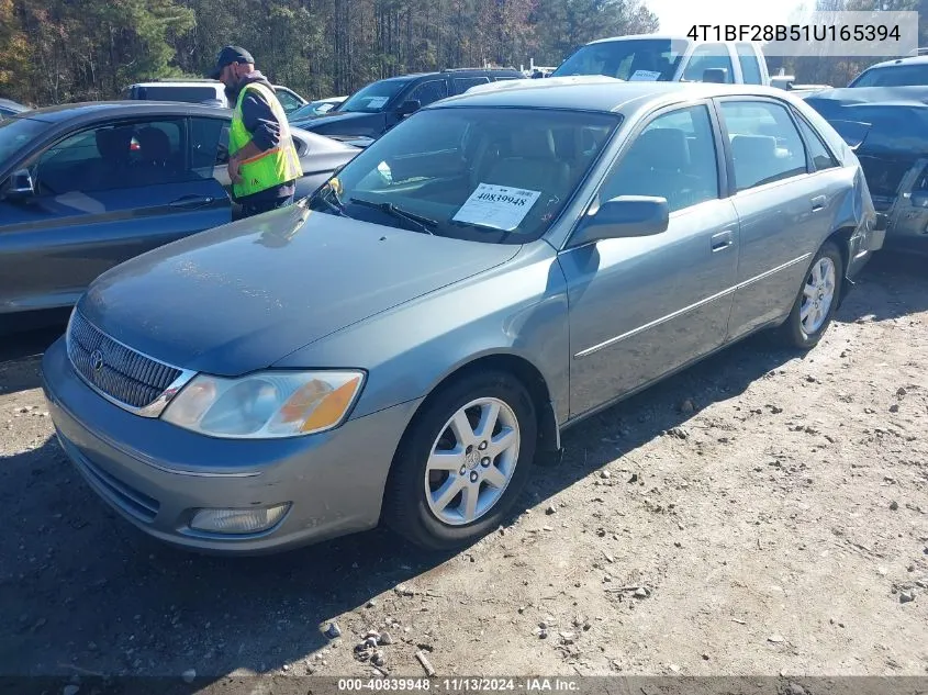 2001 Toyota Avalon Xls VIN: 4T1BF28B51U165394 Lot: 40839948