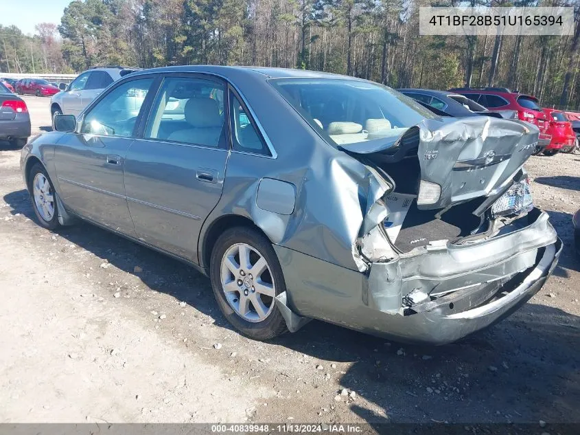 2001 Toyota Avalon Xls VIN: 4T1BF28B51U165394 Lot: 40839948