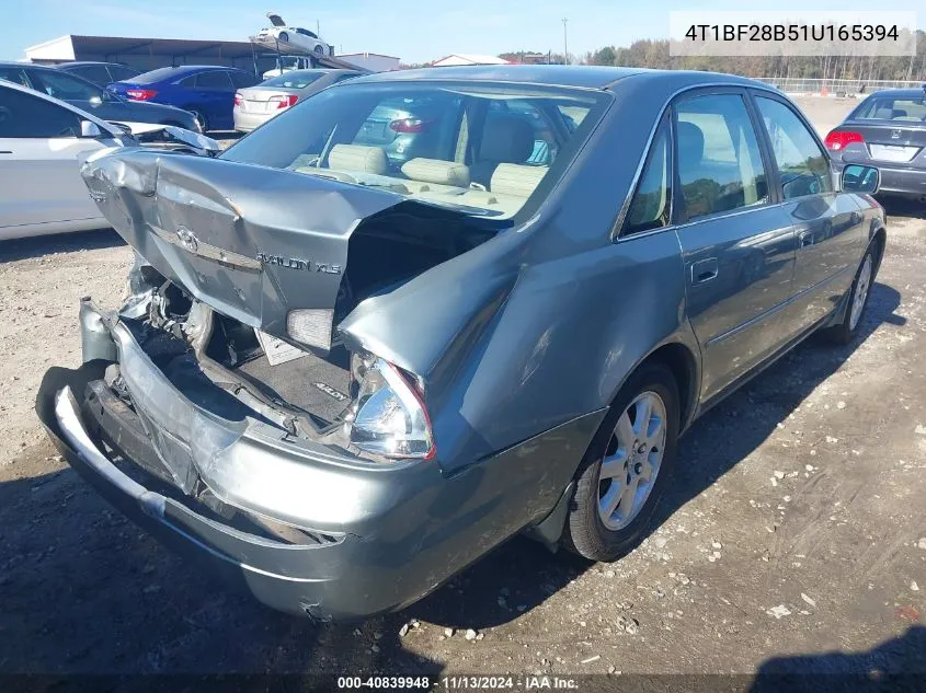 2001 Toyota Avalon Xls VIN: 4T1BF28B51U165394 Lot: 40839948