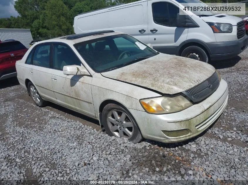 2002 Toyota Avalon Xls VIN: 4T1BF28BX2U259532 Lot: 40210779