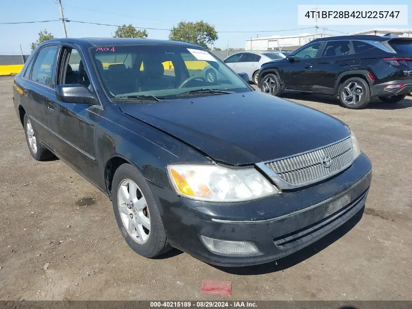 2002 Toyota Avalon Xls VIN: 4T1BF28B42U225747 Lot: 40215189