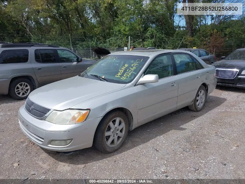 2002 Toyota Avalon Xls VIN: 4T1BF28B52U256800 Lot: 40256842