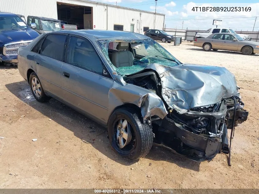 2002 Toyota Avalon Xl VIN: 4T1BF28B92U253169 Lot: 40258312