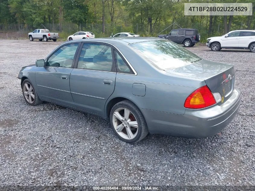 2002 Toyota Avalon Xl VIN: 4T1BF28B02U224529 Lot: 40285484