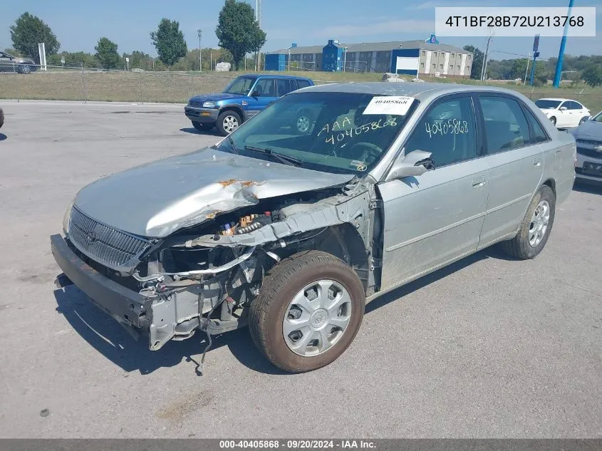 4T1BF28B72U213768 2002 Toyota Avalon Xl