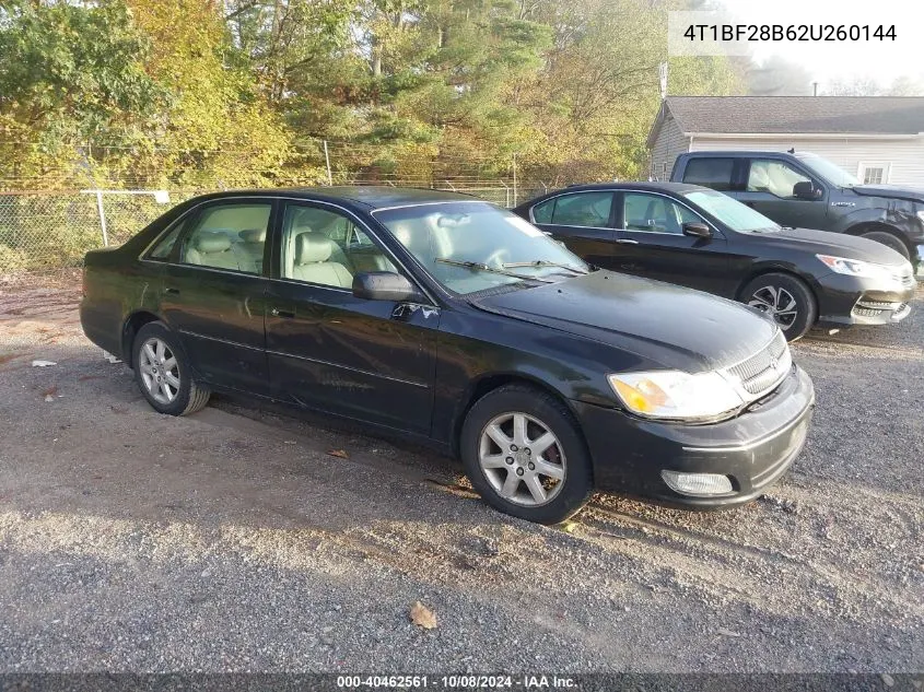 2002 Toyota Avalon Xl/Xls VIN: 4T1BF28B62U260144 Lot: 40462561