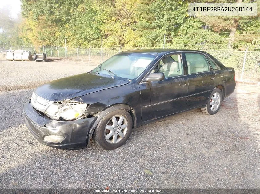 2002 Toyota Avalon Xl/Xls VIN: 4T1BF28B62U260144 Lot: 40462561