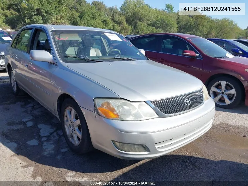 2002 Toyota Avalon Xls VIN: 4T1BF28B12U241565 Lot: 40520157