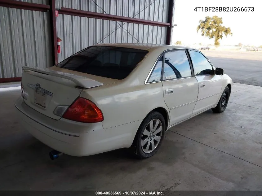 2002 Toyota Avalon Xl VIN: 4T1BF28B82U266673 Lot: 40536569