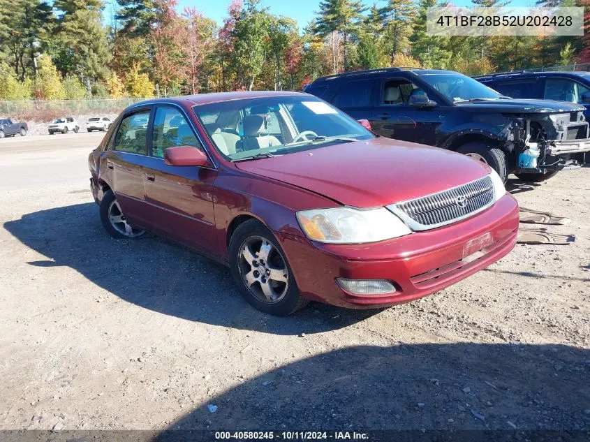 4T1BF28B52U202428 2002 Toyota Avalon Xl/Xls