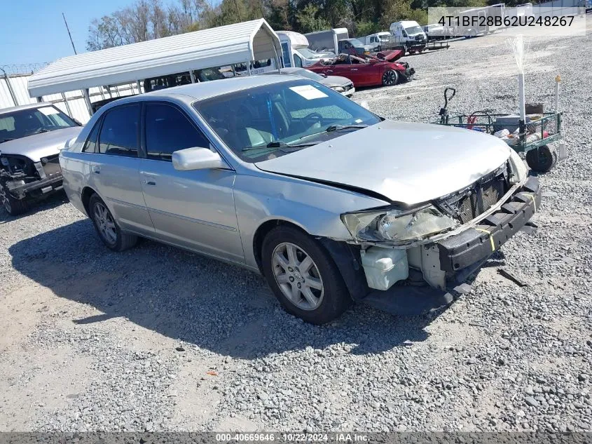 2002 Toyota Avalon Xl VIN: 4T1BF28B62U248267 Lot: 40669646