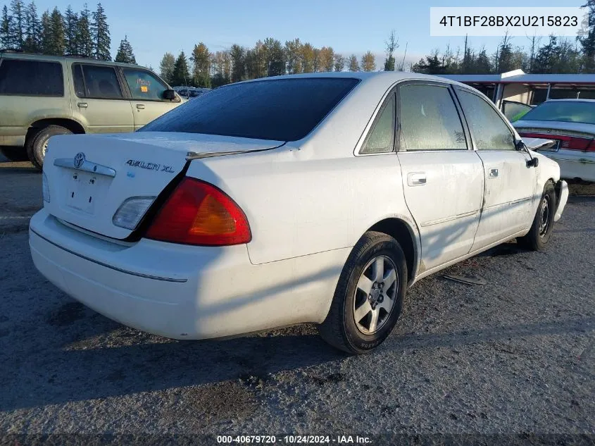 4T1BF28BX2U215823 2002 Toyota Avalon Xl/Xls