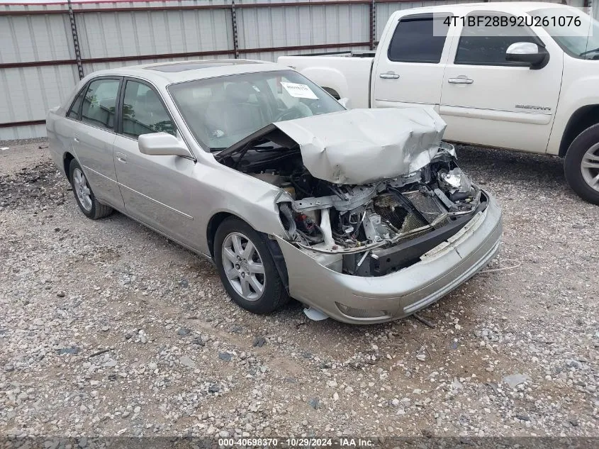 2002 Toyota Avalon Xls VIN: 4T1BF28B92U261076 Lot: 40698370