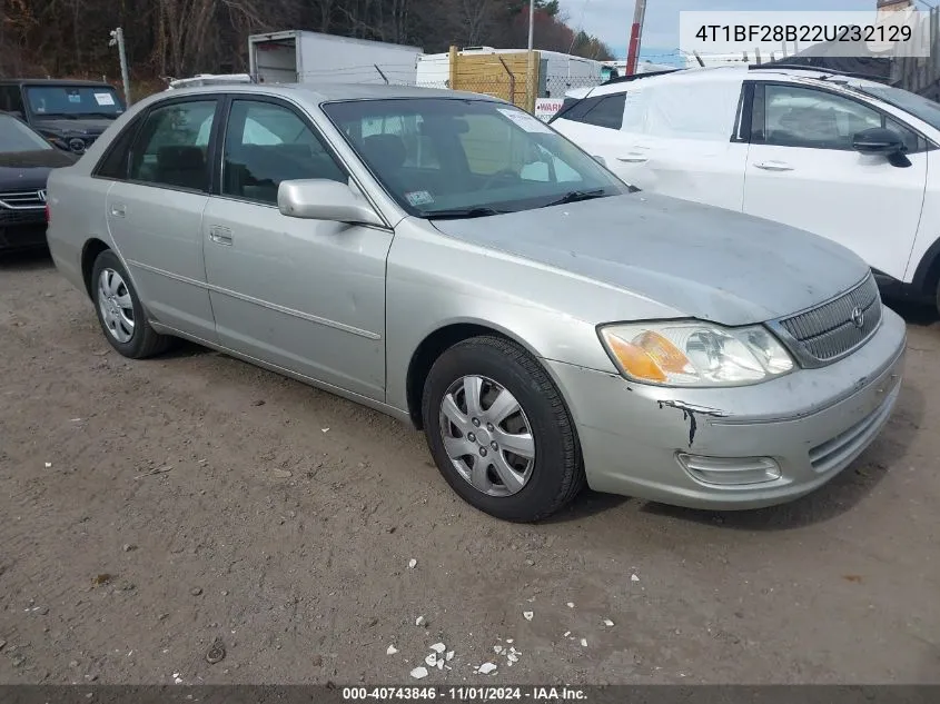 4T1BF28B22U232129 2002 Toyota Avalon Xl