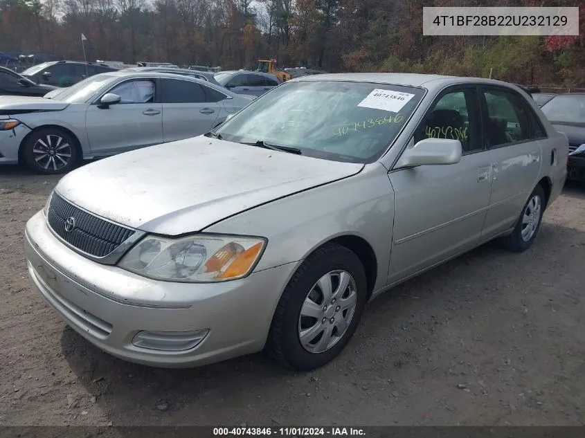 4T1BF28B22U232129 2002 Toyota Avalon Xl