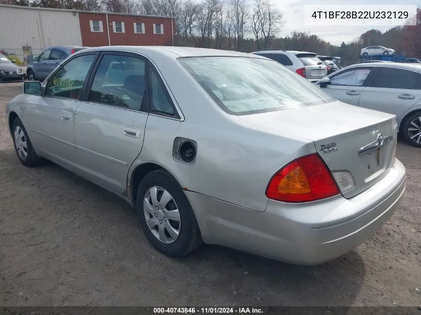 4T1BF28B22U232129 2002 Toyota Avalon Xl