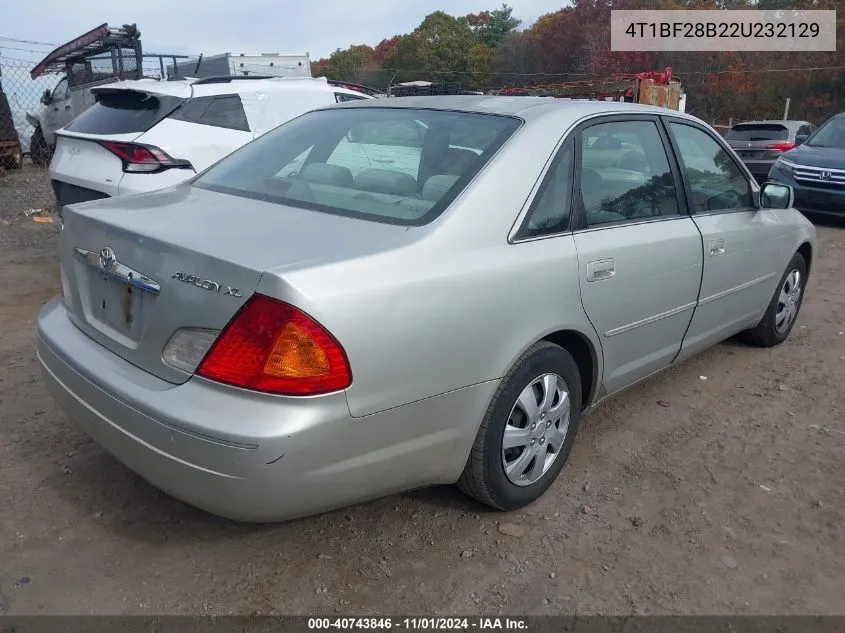 4T1BF28B22U232129 2002 Toyota Avalon Xl