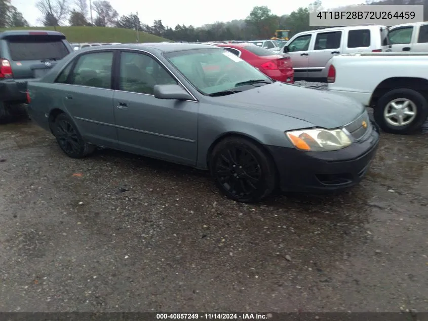 2002 Toyota Avalon Xls VIN: 4T1BF28B72U264459 Lot: 40857249