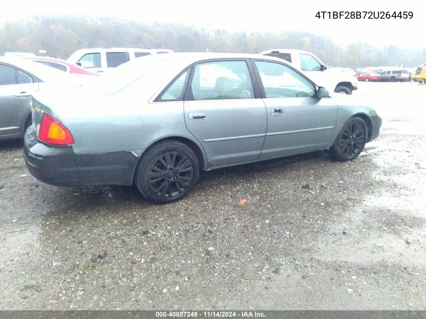 2002 Toyota Avalon Xls VIN: 4T1BF28B72U264459 Lot: 40857249