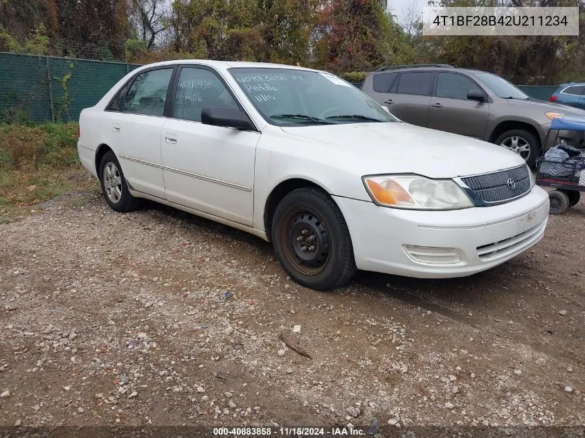 2002 Toyota Avalon Xl VIN: 4T1BF28B42U211234 Lot: 40883858