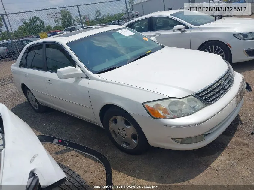 2003 Toyota Avalon Xl/Xls VIN: 4T1BF28B83U325612 Lot: 39953200